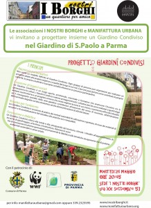 Un Giardino Condiviso al Parco di San Paolo - Parma