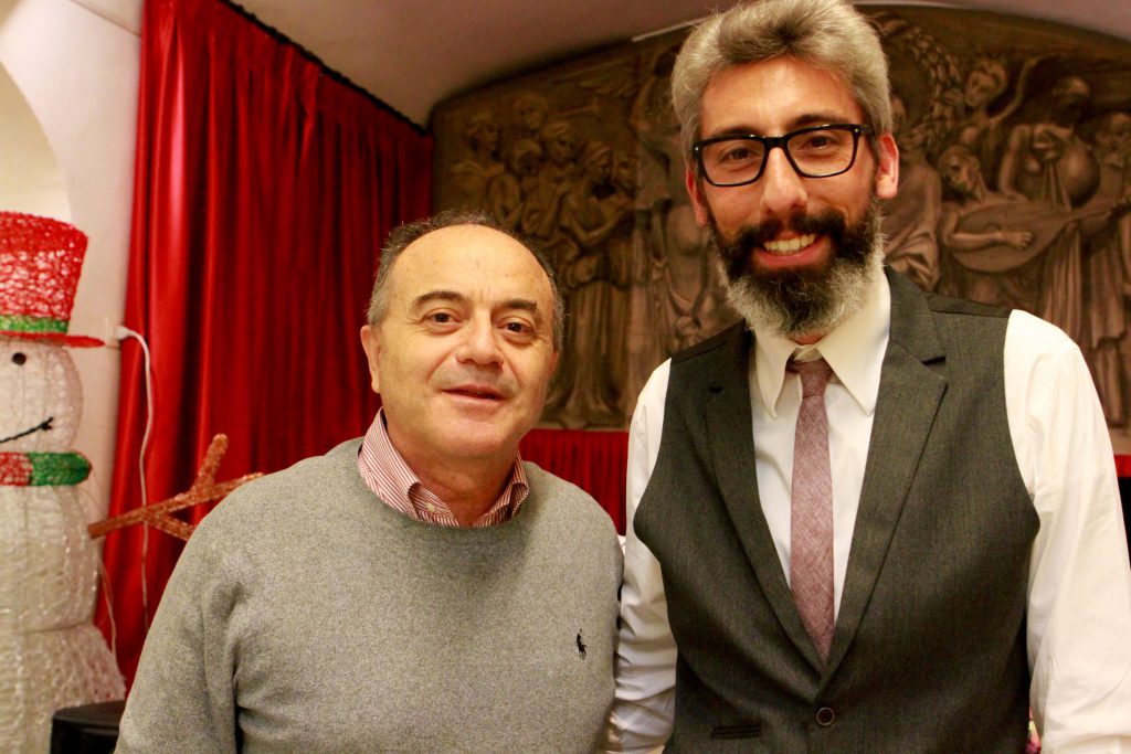 Nicola Gratteri con Alberto Maieli | Copyright © Sandro Capatti Photoreporter